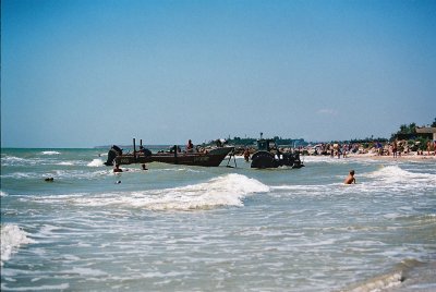 ukraina morze azowskie lato