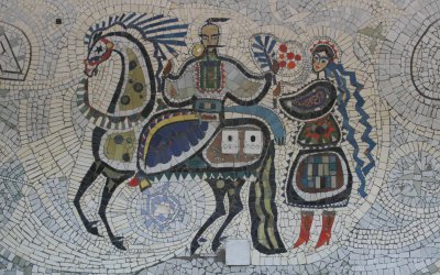 mozaikowy kozak